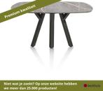 XOOON Minato eetkamertafel ovaal HPL/metaal - Lichtgrijs, Ophalen of Verzenden, Nieuw