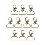 Sleutelhanger D-Haak - Antiek Brons (10 Stuks), Hobby en Vrije tijd, Breien en Haken, Ophalen of Verzenden, Nieuw, Overige typen