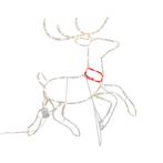 Kerst vloerlamp hert 50cm incl. LED met timer IP44 - Pax, Diversen, Kerst, Verzenden, Nieuw