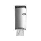 Dispenser Euro Silver Quartz bulkpack toiletpapierhouder, Verzenden