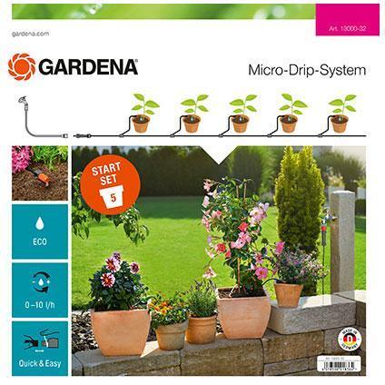 - GARDENA Micro Drip System startset – Geschikt voor 5, Tuin en Terras, Hand-tuingereedschap, Nieuw, Ophalen of Verzenden
