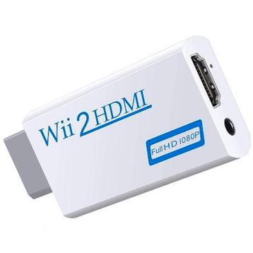 Wii 2 HDMI Adapter voor de Nintendo Wii Spelcomputer