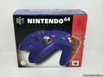 Nintendo 64 / N64 - Controller - Blue - Boxed - EUR, Spelcomputers en Games, Spelcomputers | Nintendo 64, Verzenden, Gebruikt