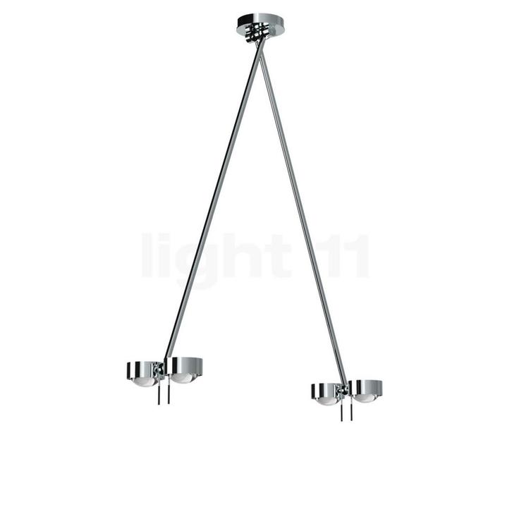 Top Light Puk Ceiling Sister Twin 100 cm, (Hanglampen), Huis en Inrichting, Lampen | Hanglampen, Nieuw, Verzenden