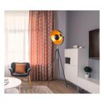 Vloerlamp LENN Metaal - Goud 179.0cm 1-Lichts E27, Ophalen of Verzenden, Nieuw, Metaal, 150 tot 200 cm