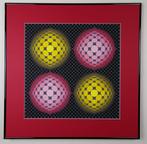 Victor Vasarely (1906-1997) - Metagalaxy, Antiek en Kunst