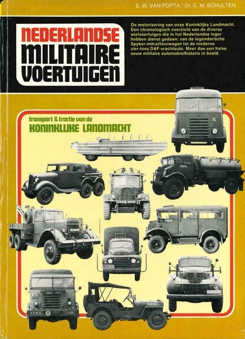 NEDERLANDSE MILITAIRE VOERTUIGEN BOEK NEDERLANDS, Boeken, Auto's | Boeken, Algemeen, Gelezen, Verzenden