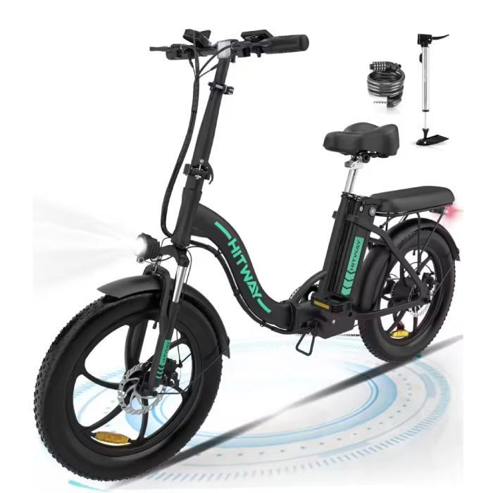 BK6 Elektrische Fiets - 20 Opvouwbare Smart Fatbike - 250W, Fietsen en Brommers, Scooters | Overige merken, Nieuw, Verzenden