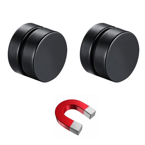 Fako Bijoux® - Oorbellen - Magneet - Magnetisch - RVS - 12mm, Sieraden, Tassen en Uiterlijk, Oorbellen, Verzenden