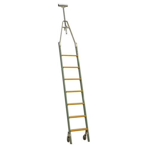 Gebruikte trappen stellingtrap op wielen, Doe-het-zelf en Verbouw, Ladders en Trappen, Ophalen of Verzenden