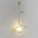 Nordic Glazen Hanglamp – Moderne LED Lamp met 3 Lichtkleuren, Huis en Inrichting, Verzenden, Nieuw