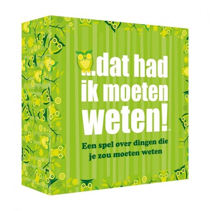 Dat had ik moeten weten! | Koelkastpoezie - Gespreksstarters, Hobby en Vrije tijd, Gezelschapsspellen | Kaartspellen, Nieuw, Verzenden