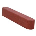 Rubber zandbak rand / opsluitband - 100 x 15 x 15 cm - Rood, Nieuw, Verzenden