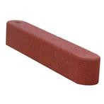 Rubber zandbak rand / opsluitband - 100 x 15 x 15 cm - Rood, Tuin en Terras, Verzenden, Nieuw