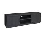 TV Meubel Jaxx – 150 cm | Zwart Mangohout, Huis en Inrichting, Kasten | Televisiemeubels, Ophalen, Nieuw