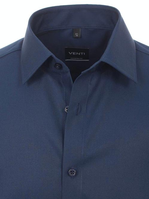 Venti Overhemd Blauw Modern Fit Strijkvrij 1480-116, Kleding | Heren, Overhemden, Blauw, Nieuw, Verzenden