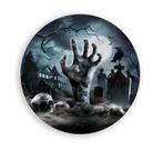 Halloween Borden Kerkhof 23cm 6st, Hobby en Vrije tijd, Verzenden, Nieuw