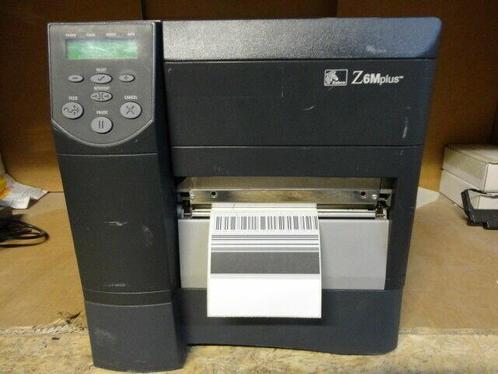 Zebra Z6M Plus * 300DPI Thermal Transfer Label Printer Pa..., Computers en Software, Printers, Gebruikt, Verzenden