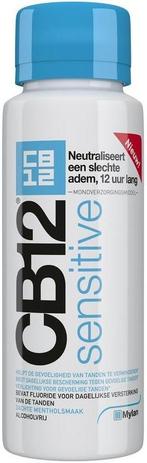 CB12 SENSITIVE MONDWATER FLACON 250 ML, Nieuw, Verzenden