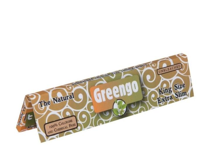 Greengo unbleached king size extra slim, Verzamelen, Rookartikelen, Aanstekers en Luciferdoosjes, Nieuw, Verzenden