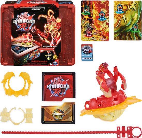 Bakugan - Baku-tin met Special Attack Mantid - spinnend, Kinderen en Baby's, Speelgoed | Overig, Verzenden