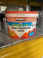 9x Albastine muurverf latex wit, Nieuw