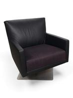 Montis Impala fauteuil, leder-stof combinatie, Overige plaatsen, Ophalen of Verzenden, Gebruikt, Stoel