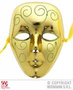 Masker goud met glitter, Ophalen of Verzenden, Nieuw