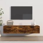 vidaXL Wandkast 102x30x20 bewerkt hout gerookt eikenkleurig, Huis en Inrichting, Kasten | Overige, Verzenden, Nieuw