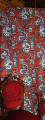 Tessuto Artmaison luxe Kyoto Rosso - 270x280cm - Exclusieve, Antiek en Kunst