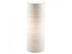 Veiling - Troy vaas crème wit glas Ø105×H270mm, Huis en Inrichting, Lampen | Tafellampen, Nieuw