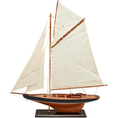 Zeilboot Model 63cm Donkerblauw, Hobby en Vrije tijd, Modelbouw | Boten en Schepen, Ophalen of Verzenden