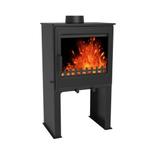 Magazijn Uitverkoop Houtkachel Luton-8 Long Legs, Huis en Inrichting, Kachels, Verzenden, Nieuw