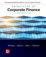 Principles of Corporate Finance 9781265074159, Zo goed als nieuw, Verzenden