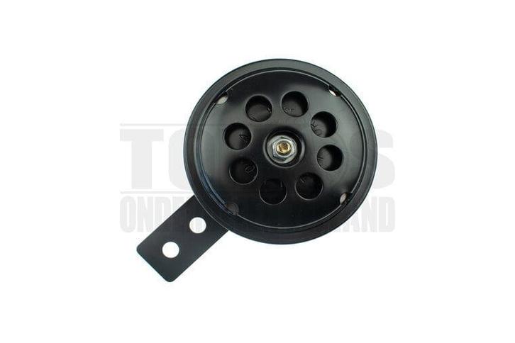 Claxon 12V DC Gelijkspanning 70mm zwart, Fietsen en Brommers, Brommeronderdelen | Algemeen, Nieuw, Ophalen of Verzenden