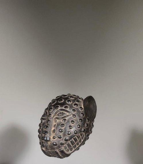 Hoofd - als - Benin, Nigeria (Zonder Minimumprijs), Antiek en Kunst, Kunst | Niet-Westerse kunst