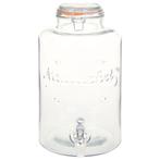 vidaXL Waterdispenser 8L Glas - Retourdeal - Feestjes & B..., Ophalen of Verzenden, Zo goed als nieuw