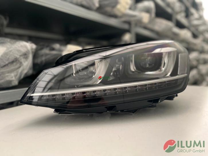 VW GOLF 7 VII BI XENON KOPLAMP LINKS 5G1941033, Auto-onderdelen, Verlichting, Gebruikt, Volkswagen, Verzenden