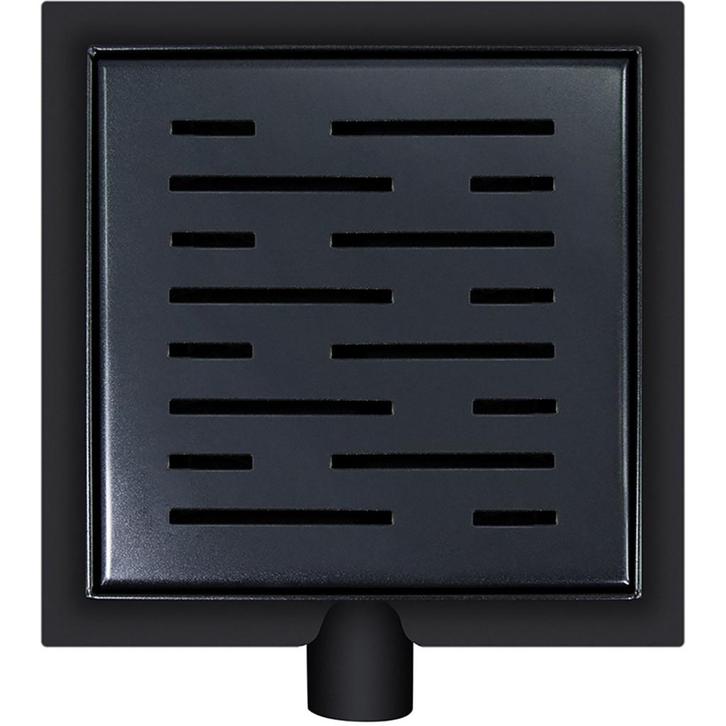 Wiesbaden Doucheput met Flens - Zijuitlaat - 20x20cm - Mat, Doe-het-zelf en Verbouw, Sanitair, Nieuw, Ophalen of Verzenden