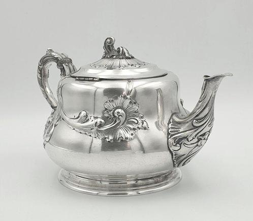 Neresheimer & Sohne, Hanau - Theepot - .800 zilver, Antiek en Kunst, Antiek | Goud en Zilver