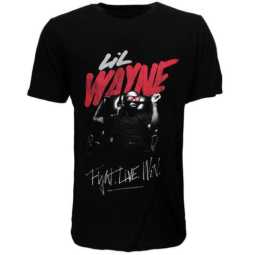 Lil Wayne Fight Live Win T-Shirt - Officiële Merchandise, Kleding | Heren, T-shirts