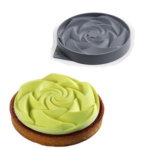 Siliconen Vorm Tart Diamond Ø14x2,5cm (Dinara Kasko), Hobby en Vrije tijd, Taarten en Cupcakes maken, Nieuw, Verzenden