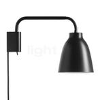 Fritz Hansen Caravaggio W, zwart (Wandlampen, Binnenlampen), Verzenden, Nieuw