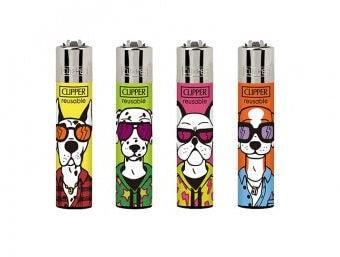 Clipper Aansteker - Fashion Pals       4 aanstekers, Verzamelen, Rookartikelen, Aanstekers en Luciferdoosjes, Nieuw, Ophalen of Verzenden
