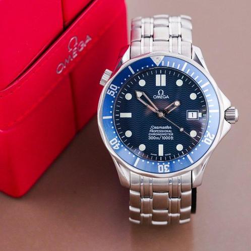 Omega - Seamaster Diver 300 M 007 James Bond Blue Dial -, Sieraden, Tassen en Uiterlijk, Horloges | Heren