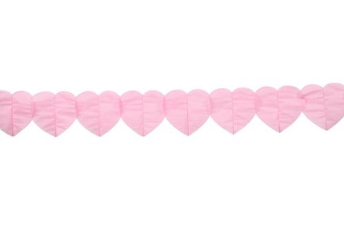 Slinger Hartjes Licht Roze 6m, Hobby en Vrije tijd, Feestartikelen, Nieuw, Verzenden