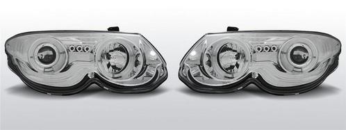 Carnamics Koplampen | Chrysler 300M 98-04 4-d | Angel Eyes c, Auto-onderdelen, Verlichting, Nieuw, Verzenden