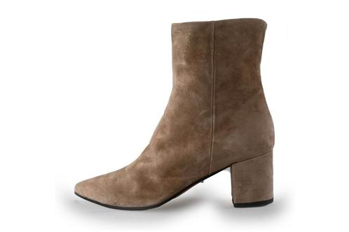Lina Locchi Enkellaarzen in maat 38 Beige | 10% extra, Kleding | Dames, Schoenen, Beige, Zo goed als nieuw, Lage of Enkellaarzen