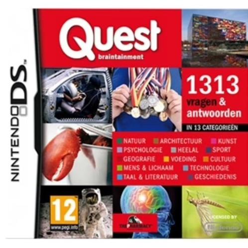 Quest Braintainment (Losse Cartridge) (DS Games), Spelcomputers en Games, Games | Nintendo DS, Zo goed als nieuw, Ophalen of Verzenden