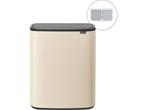 Brabantia Bo Touch Bin Prullenbak - 2 x 30 liter -, Verzenden, Zo goed als nieuw